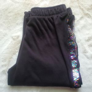 The Childrens Place Black flip sequin Girls' pants.
